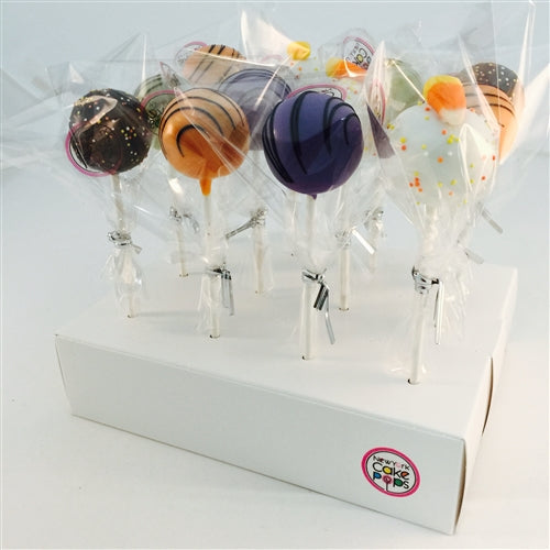 DOZEN HALLOWEEN COLOR THEMED CAKE POPS