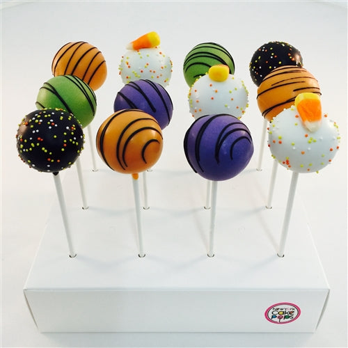 DOZEN HALLOWEEN COLOR THEMED CAKE POPS