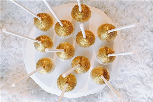 100 Silver/Gold Ombré Cake Pops