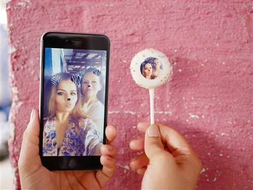 Dozen Selfie Cake Pops